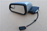 OEM 15-19 Ford Mustang Left Side Power Door Mirror - Silver FR3B-17683-AL5APF