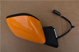 OEM 15-19 EURO Ford Mustang Right Side Rear Door Mirror - Orange GR3B-17682-HD5JES