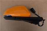 OEM 15-19 EURO Ford Mustang Right Side Rear Door Mirror - Orange GR3B-17682-HD5JES