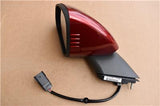 OEM 15-19 EURO Ford Mustang Left Side Power Door Mirror - Red GR3B-17683-HE5DST