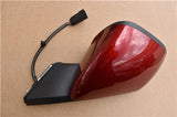 OEM 15-19 EURO Ford Mustang Left Side Power Door Mirror - Red GR3B-17683-HE5DST