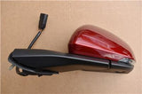 OEM 15-19 EURO Ford Mustang Left Side Power Door Mirror - Red GR3B-17683-HE5DST