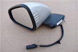 OEM 15-19 EURO Ford Mustang Left Side Rear Door Mirror - Silver GR3B-17683-DE5APF