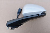 OEM 15-19 EURO Ford Mustang Left Side Rear Door Mirror - Silver GR3B-17683-DE5APF