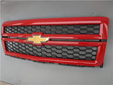 OEM 2014-2015 Chevrolet Silverado 1500 Front Bumper Grille Victory Red 23194172
