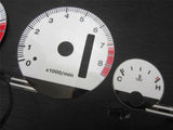94-01 Acura Integra AT Automatic LS RS GS White Face Glow Gauges 8K Blue & Green
