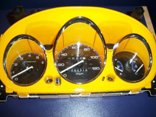 96-00 Honda Civic All Bezel Euro Dash Eurodash Gauges Instrument Cluster Cover