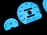94-01 Acura Integra AT Automatic LS RS GS White Face Glow Gauges 8K Blue & Green