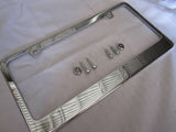 Acura All Models Chrome License Plate Frame With Logo Screws Caps