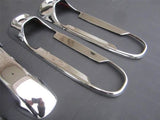 2002-2008 Dodge Ram Truck 2 Dr Chrome Door Handle Covers With Passenger Key Hole