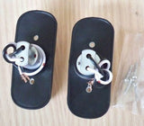 Universal Clear Euro Hot Rat Rod Motorcycle Side Markers Blinker Signal Lights
