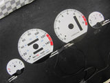 94-01 Acura Integra AT Automatic LS RS GS White Face Glow Gauges 8K Blue & Green
