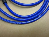 9.3MM 1995-1999 Mitsubishi Eclipse Turbo Blue Spark Plug Wires Leads 90 Degree