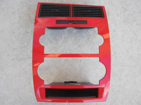OEM Mopar 06 07 Dodge Charger Magnum Radio Center Control Panel Trim Bezel Red