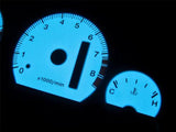 94-01 Acura Integra AT Automatic LS RS GS White Face Glow Gauges 8K Blue & Green
