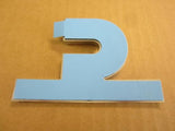 One 1 Genuine OEM Dodge Ram Cummins Turbo Diesel Emblem Decal Badge Chrome