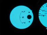 92 93 94 95 Honda Civic DX MT Manual 140 MPH Cluster White Face Glow Gauges Kit