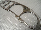 1997 1998 Ford F150 100% Real Carbon Fiber Bezel For Cluster Trim Overlay Billet