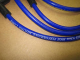 9.3MM 1995-1999 Mitsubishi Eclipse Turbo Blue Spark Plug Wires Leads 90 Degree