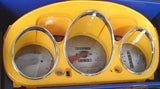 96-00 Honda Civic All Bezel Euro Dash Eurodash Gauges Instrument Cluster Cover