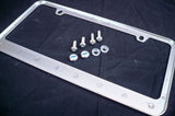 All Ford Excursion Chrome Metal Licensed License Plate Frame W/ logo screw caps