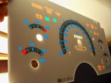 94 Chevy S10 Blazer Manual MT Kilometers White Face Glow Through Gauges 201067RKM