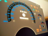 94 Chevy S10 Blazer Manual MT Kilometers White Face Glow Through Gauges 201067RKM