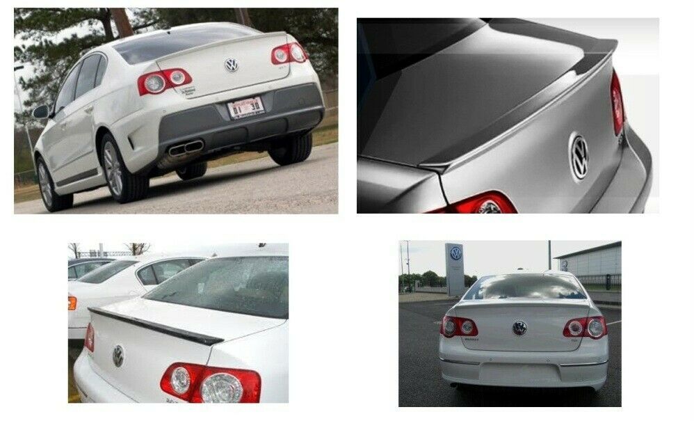 OEM VW Volkwagen Passat Rear Spoiler Lip Fin Painted Brown Pearl Metallic LC8Z