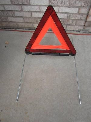 OEM Smart Fortwo Car Collapsible Reflective Emergency Safety Triangle Kit W Case