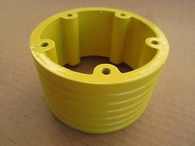 2" Billet Extension Grant APC Steering Wheel 3-5 Hole Hub Adapter Spacer Yellow