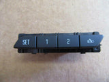 2013 -2017 Cadillac XTS Seat Memory Switch Driver LH Black W/O Bracket 22962508
