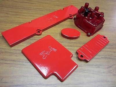 92-00 Honda Civic Del Sol Distributor Cap Battery Strap Spark plugs Fuse Cover