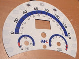 98 99 00 01 02 03 04 VW Beetle Bug Volkswagen Automatic White Face Glow Gauges