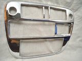 96 97 98 Honda Civic Center Console Alum Chrome Cover AC & Heater Trim Overlay