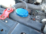 96 97 98 99 00 Honda Civic Blue Billet Radiator Water Cap Cover