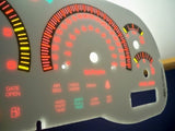 97 98 99 00 Dodge Dakota RT WHITE GLOW THROUGH GAUGES 201064RKM