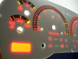 97 98 99 00 Dodge Dakota RT WHITE GLOW THROUGH GAUGES 201064RKM