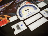 84-88 Toyota 4Runner KPH in Kilometers Cluster White Face Glow Through Gauges B