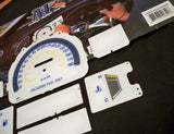 84-88 Toyota 4Runner KPH in Kilometers Cluster White Face Glow Through Gauges B