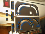 89 90 91 92 93 Metric KPH S10 Blazer Cluster White Face Glow Through Gauges Kit