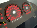 99 Only Chevy Cavalier Z24 RS AT White Face Gauges Kit