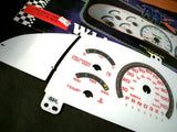 99 Only Chevy Cavalier Z24 RS AT White Face Gauges Kit