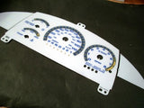 95-98 Chevy Cavalier Z24 RS AT White Face Gauges Kit B