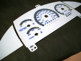 95-98 Chevy Cavalier Z24 RS AT White Face Gauges Kit B