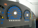 95-98 Chevy Cavalier Z24 RS AT White Face Gauges Kit B