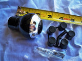 Universal Civic Accord Cavalier Shift Knob Chrome Black