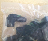 ACCEL 7540k Spark Plug Wires Wire Black 5MM Straight Boots 150 Ohms FERRO-SPIRAL