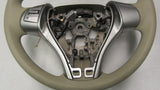 OEM 2013-2015 Nissan Altima Beige Steering Wheel With Buttons 48430-3TP0B