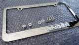 OEM Ford Ranger Chrome Engraved License Plate Frame w/ Logo Screw Caps