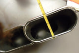 OEM 2006-2010 Volkswagen Passat Left Side Dual Chrome Muffler Tips 3C0 071 912